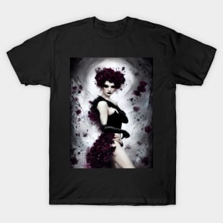 Violet Keyhole Voyeur T-Shirt